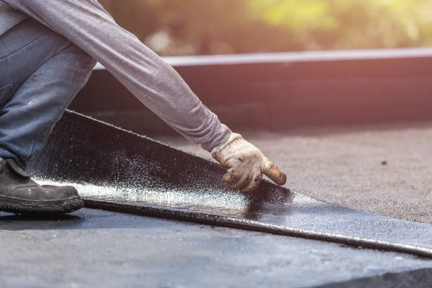 Professional Exterior Waterproofing technician working in Canisteo, NY